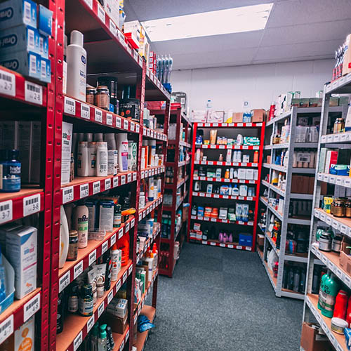 vue interieure Pharmacie des Hauts de Vallières